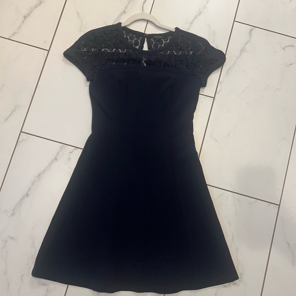 Elegant Black Lace Dress